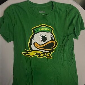 Oregon Ducks Green Graphic Tee